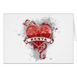 Corazón Kenia Felicitacion