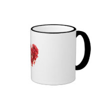 Corazón los míos tazas de café