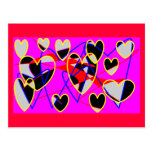 Corazón nervioso postales