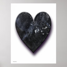 Corazón oscuro impresiones