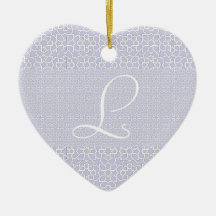 Corazón personalizable Inicial Alhambra 00052 Adorno De Reyes