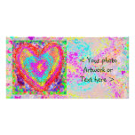 Corazón puro - tema romántico tarjetas fotograficas 