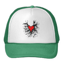 corazon raices gorros  