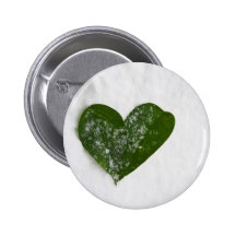 Corazón romántico de la nieve del invierno de la n pins