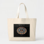 Corazón sagrado del vitral de Jesús Bolsa Lienzo