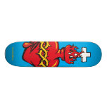 Corazón sagrado patines personalizados