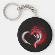 Corazón tribal llavero personalizado