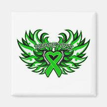 Corazón Wings.png de la conciencia de lesión de la Iman