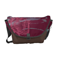 Corazón y cabeza bolsas de mensajería
