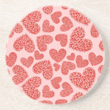 Corazones adaptables del cráneo posavasos manualidades