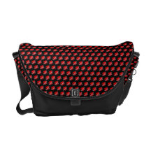 Corazones adaptables del Tat de la tarjeta del día Bolsas De Mensajeria