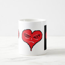 CORAZONES AL AZAR TAZAS DE CAFÉ