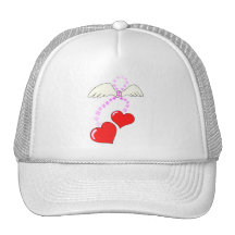 Corazones (alas) gorros  