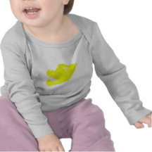 Corazones amarillos camisetas