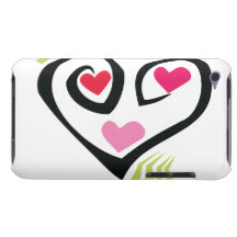 Corazones Case-Mate iPod Touch Cobertura