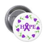 Corazones de la epilepsia de la esperanza pins