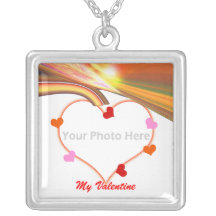 Corazones de la tarjeta del día de San Valentín de Joyerias