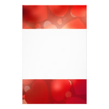 Corazones de la tarjeta del día de San Valentín en Papeleria De Diseño