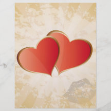 Corazones de la tarjeta del día de San Valentín Tarjetas Informativas