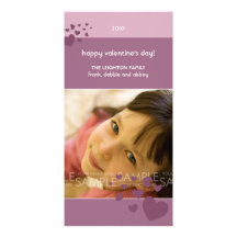 Corazones de la tarjeta del día de San Valentín::  Tarjetas Con Fotos Personalizadas