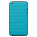 Corazones de la turquesa iPod touch protector