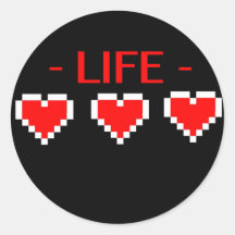 Corazones de la vida etiquetas  