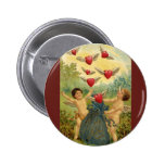 Corazones de los Cupids del el día de San Valentín Pin