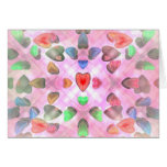 Corazones de Venusian Tarjeta
