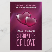 Corazones del caramelo - aviador del fiesta del el tarjeta publicitaria