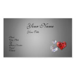 Corazones del diamante - tarjeta de visita
