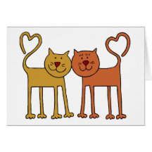 Corazones del el día de San Valentín Felicitaciones