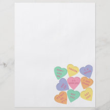 Corazones divertidos de la conversación del el día tarjetones