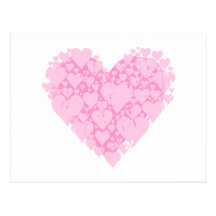 Corazones endurecidos tarjetas postales