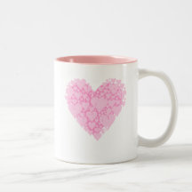 Corazones endurecidos tazas