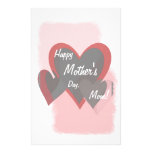 Corazones felices del día de madre tres locos papeleria personalizada
