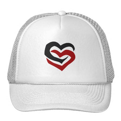 Corazones ligados gorro de camionero