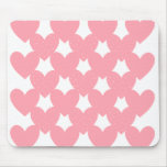 Corazones ligados rosa tapete de raton
