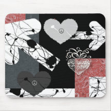 Corazones Mousepad