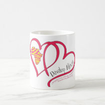 Corazones para África tazas