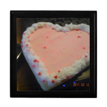 CORAZONES ROSADOS CAJAS DE RECUERDO