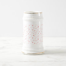 CORAZONES ROSADOS DE LA PASIÓN TAZAS DE CAFÉ