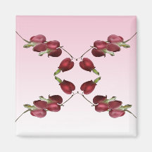 Corazones sangrantes imán de frigorifico