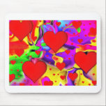 CORAZONES alfombrillas de raton 