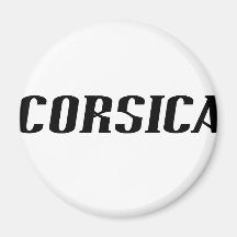 Córcega/Corse Imán De Nevera