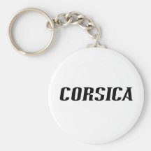 Córcega/Corse Llavero Personalizado