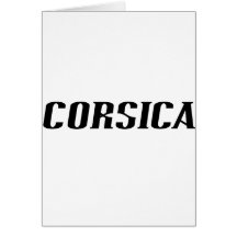 Córcega/Corse Tarjeton
