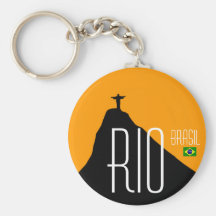 Corcovado - RJ - el Brasil Llaveros Personalizados