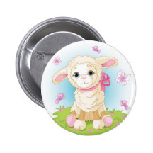 Cordero del bebé pin