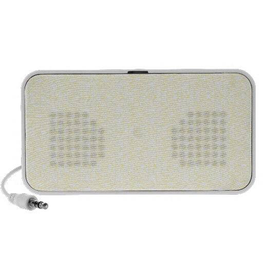 Cordón amarillo mini altavoces