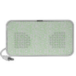 Cordón verde claro laptop altavoz